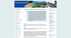 Desktop Screenshot of jewsforzionism.com